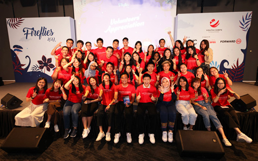 Faces of Youth Corps Singapore 2022 group photo
