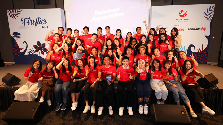 Faces of Youth Corps Singapore 2022 group photo