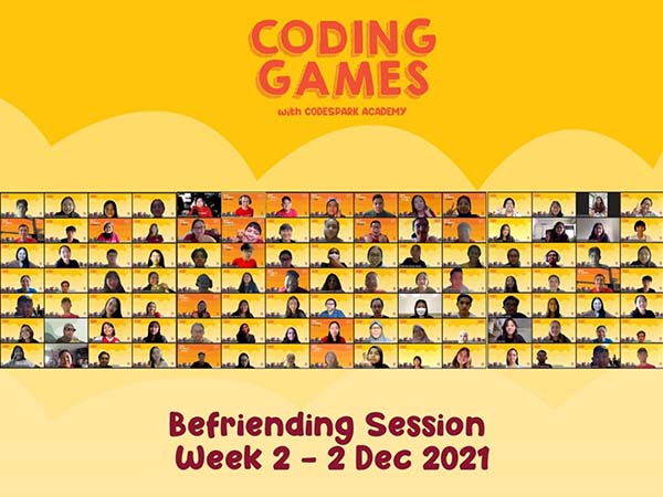 Coding Games Participants Screenshot