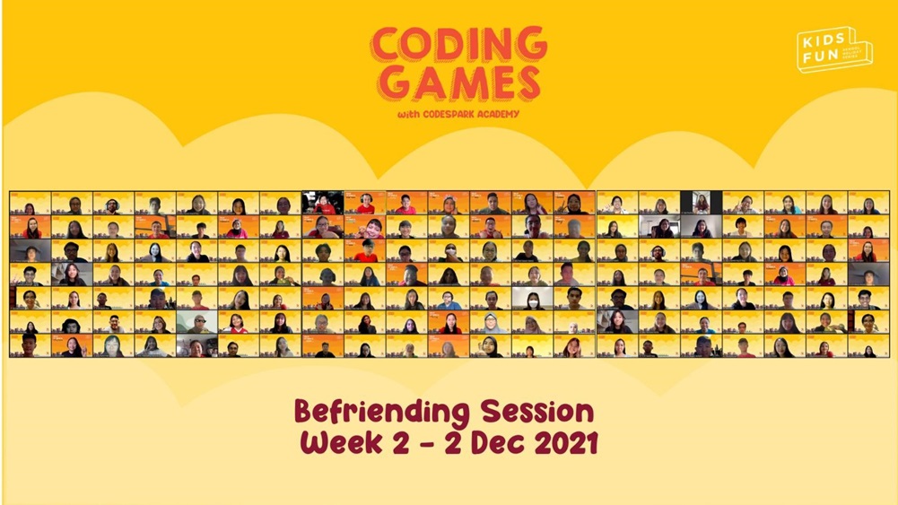 Coding Games Participants Screenshot