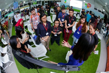 Gallery walk – where participants get to hear from different groups