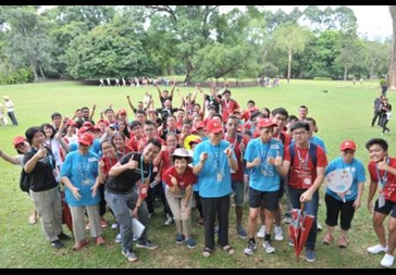 Our group photo after the games with Minister Grace Fu